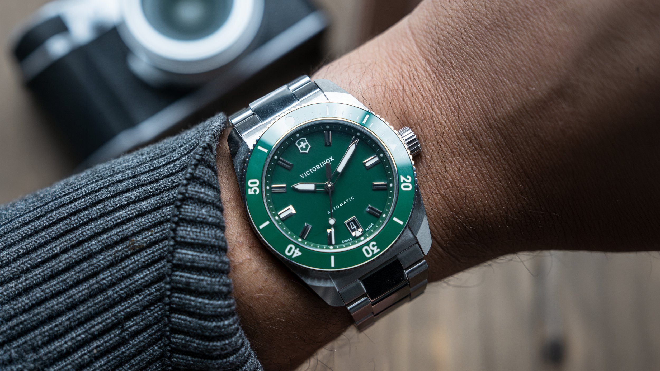 Victorinox brought back the Maverick at 39mm, and the automatic Victorinox brought back the Maverick at 39mm, and the automatic